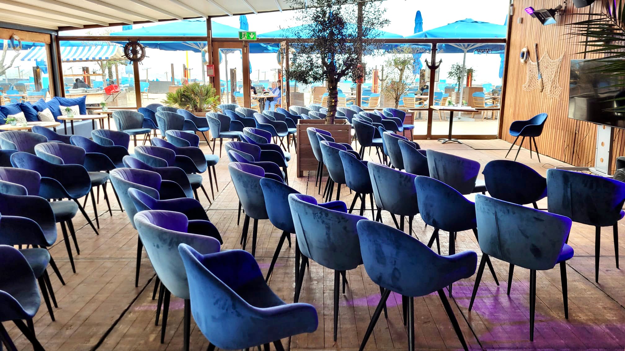 Ruimte Lagoon - grote vergaderzaal voor 200 personen bij Beachclub Atlantis